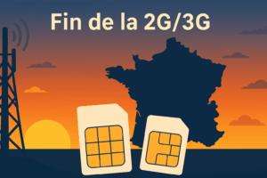 Fin de la 2G et 3G en France